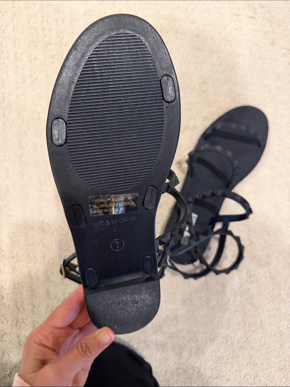 Travel-J Stud Sandals - Picture 8 of 9